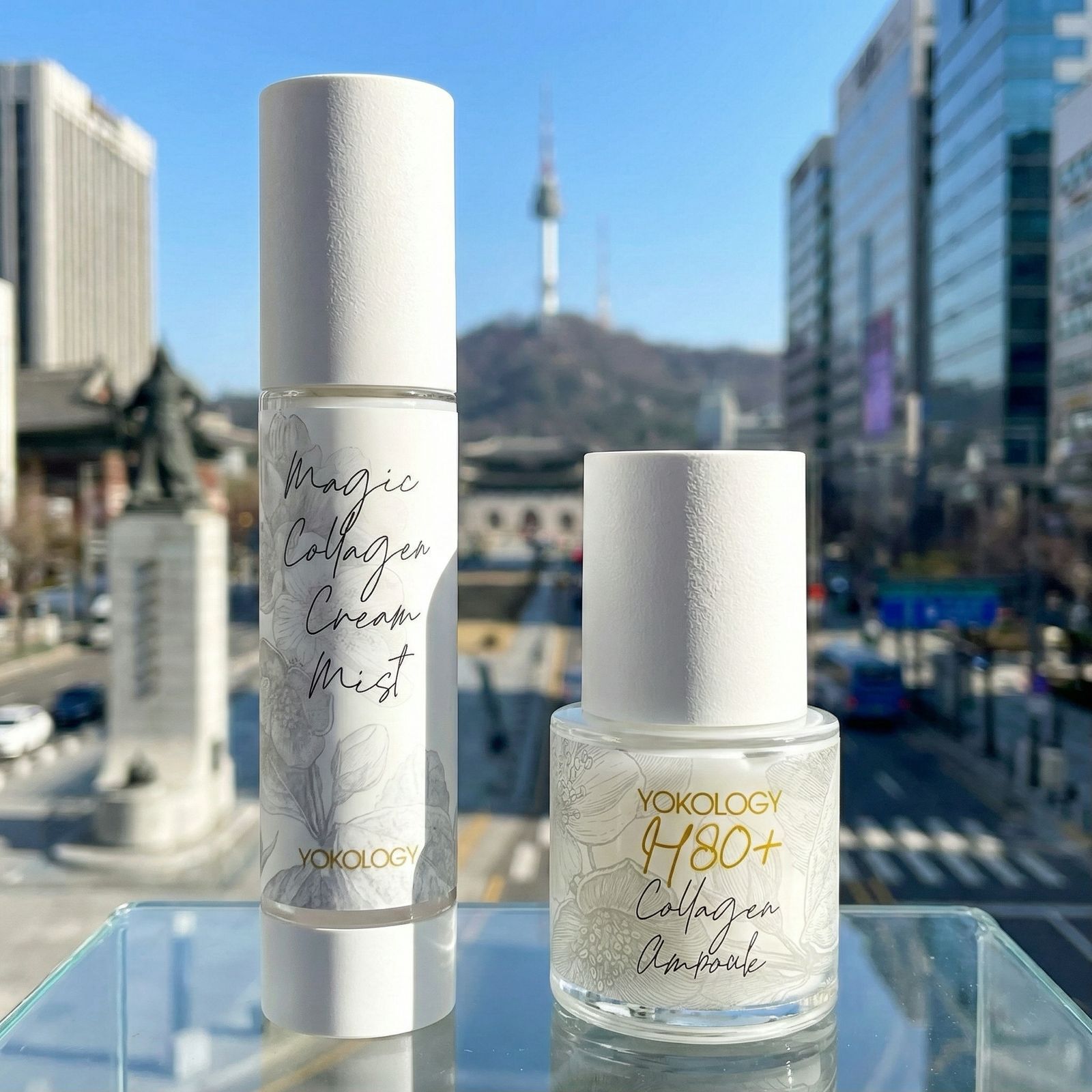 【抗衰老之王原液】H80+高濃度膠原原液 Exosome x PDRN x Collagen x Peptides（30ml）Cream Mist「逆齡魔法」膠原面霜噴霧（80ml）/ 各1支（原價：$1,530）