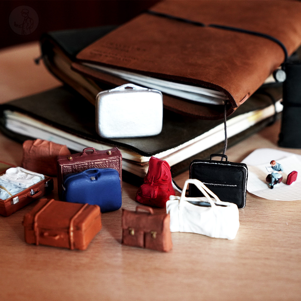 Preiser迷你小人 45218 行李組