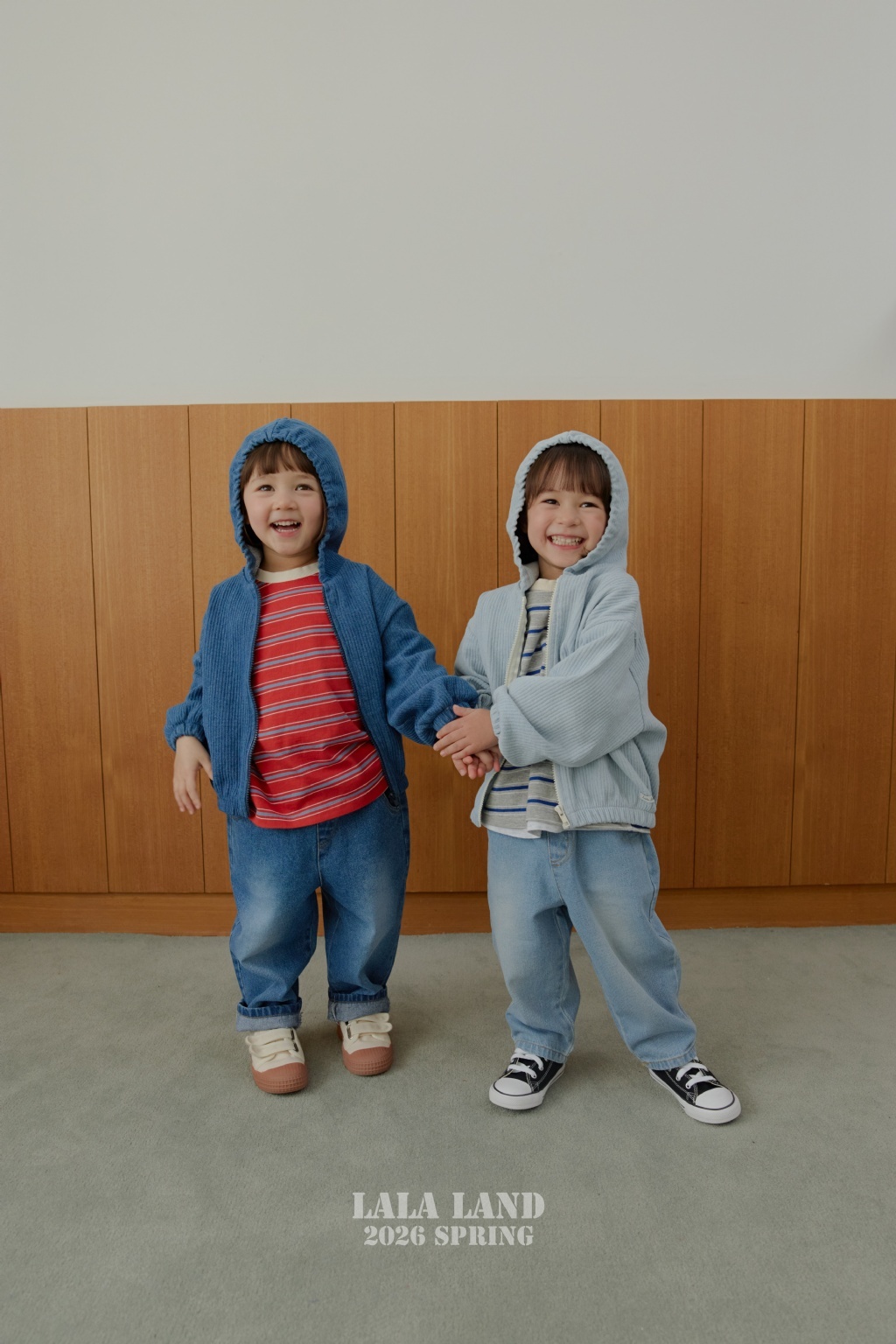 韓國🇰🇷 LALA LAND 牛仔連帽外套(XS-XL)