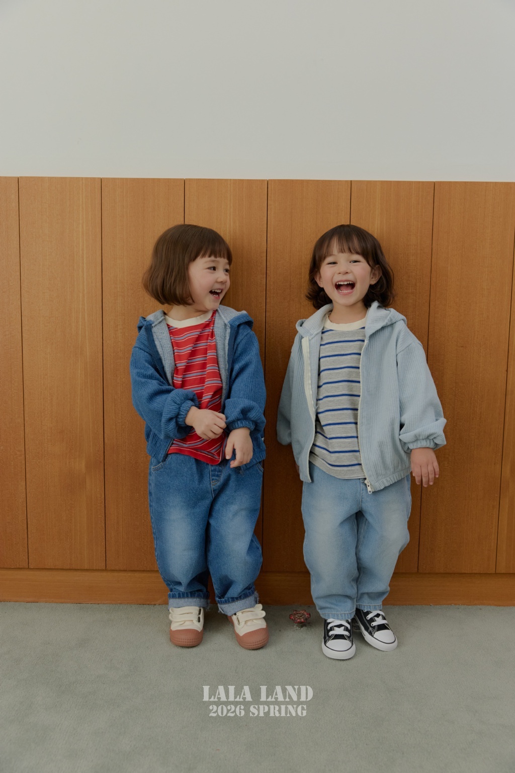 韓國🇰🇷 LALA LAND 牛仔連帽外套(XS-XL)