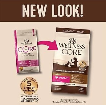 Wellness Core 貓糧 火雞拼鴨肉配方﹙無穀物﹚ 11lb