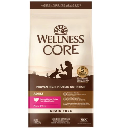 Wellness Core 貓糧 火雞拼鴨肉配方﹙無穀物﹚ 11lb