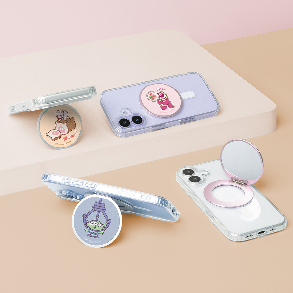 Pixar 玩具總動員-磁吸鏡子金屬支架【正版授權】