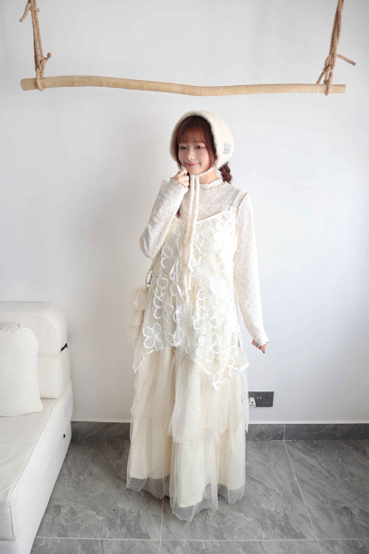 今期必入！BlingBling花花吊帶Outer 兩色入