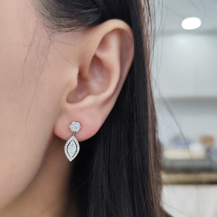 砌款耳環