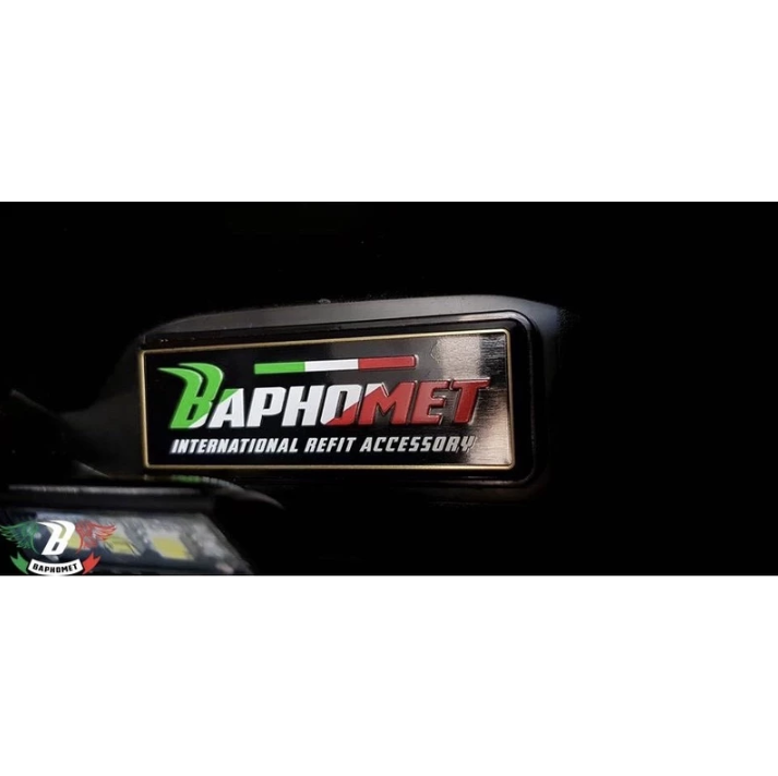【巴風特 Bpahomet】立體 五色 銘牌 銘版 反光片 鋁牌 鋁貼 全車系通用