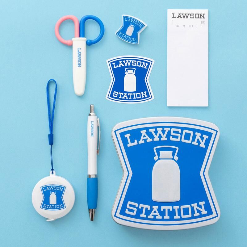 【預購】JN020507 LAWSON 經典標誌文具組