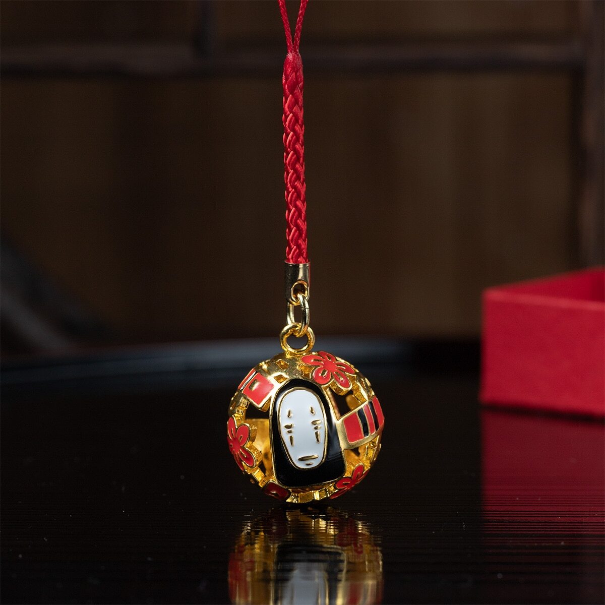 鈴鐺吊飾 神隱少女 無臉男與木牌