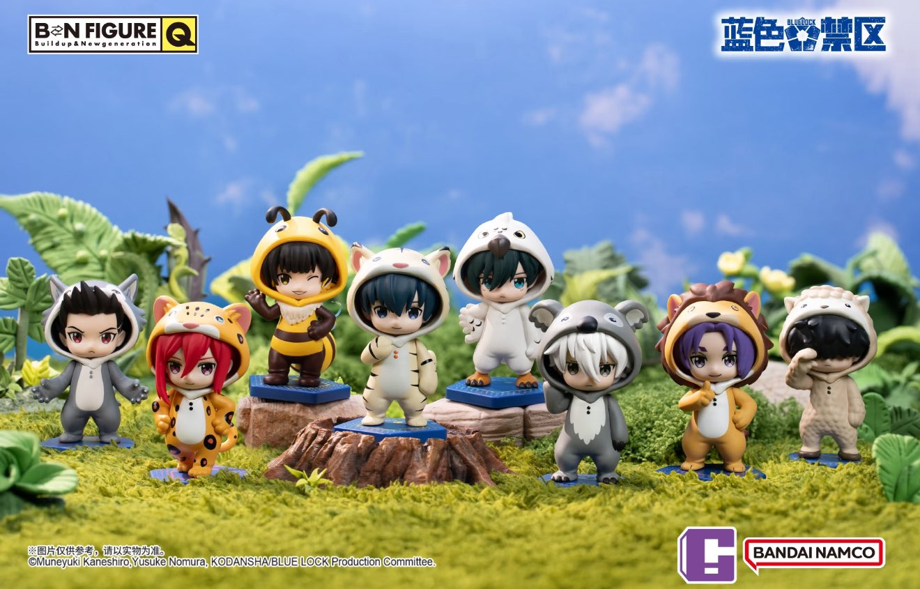 [BN FIGURE Q] 藍色監獄 - 睡衣造型Ver. (BOX OF 8)