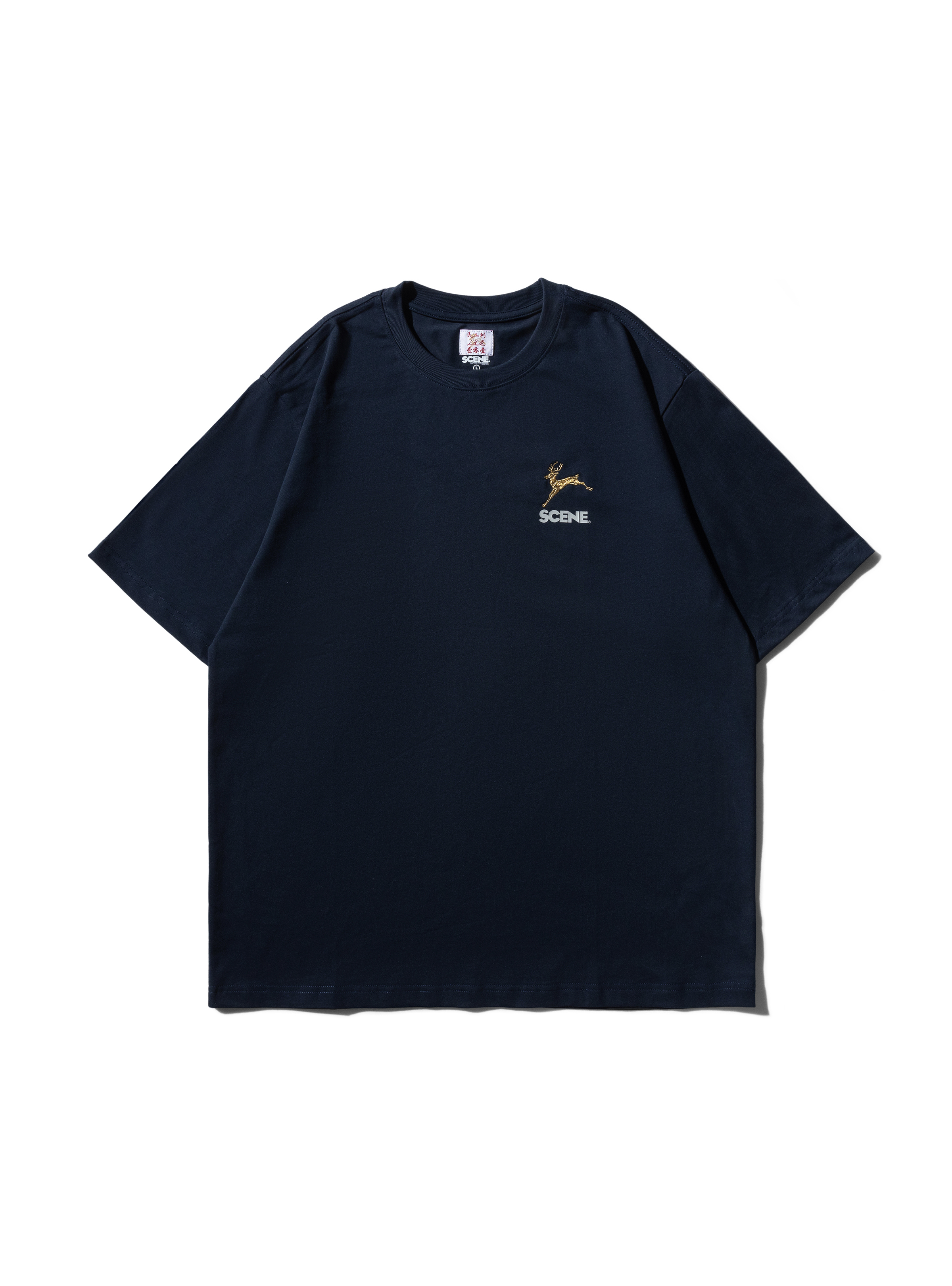 SC x LKM CLASSIC TEE B // NAVY