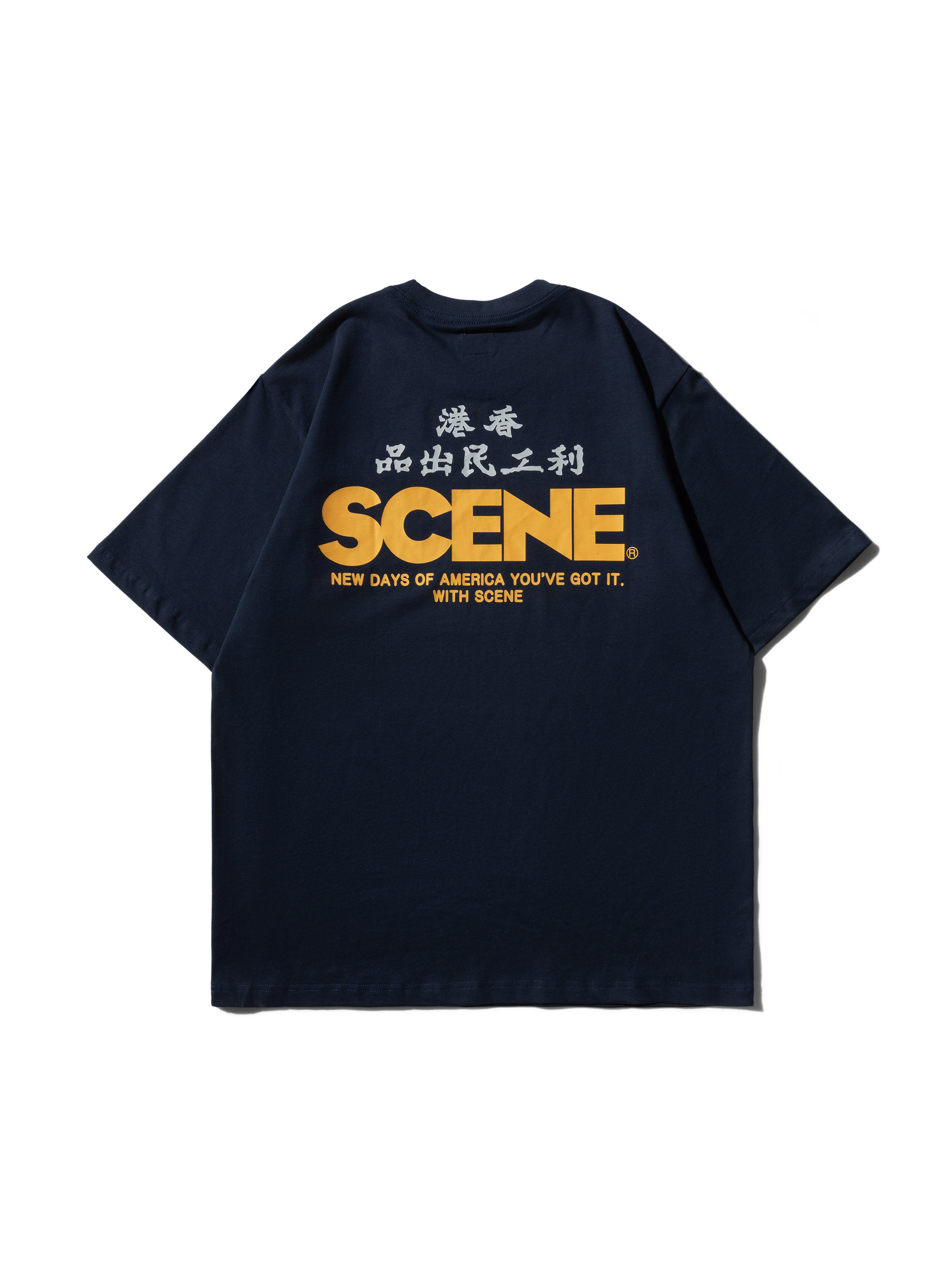 SC x LKM CLASSIC TEE B // NAVY