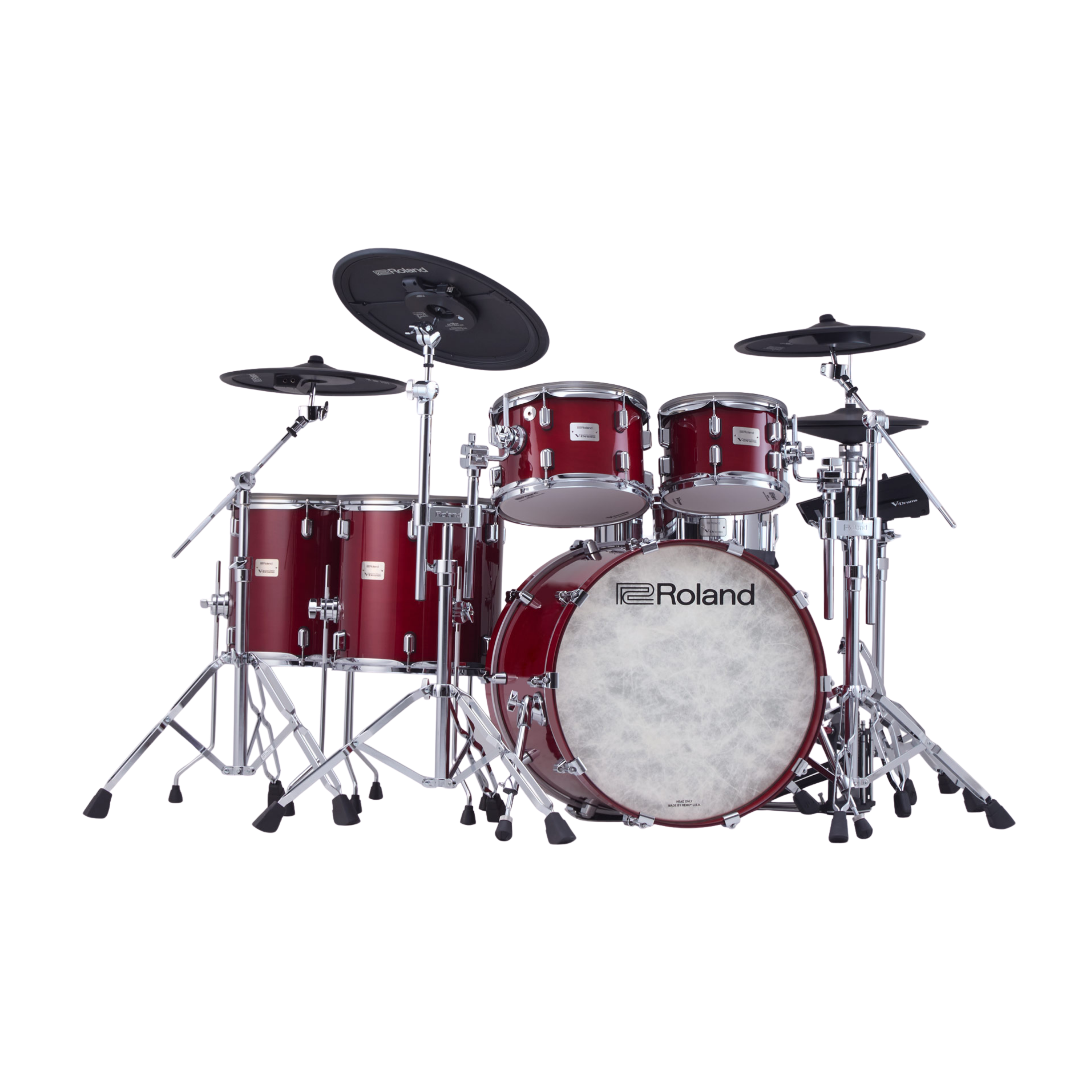 【全新現貨】Roland VAD716 V-Drums Acoustic Design 旗艦級 電子鼓（六粒組真實鼓桶、頂級音源機） 第 4 張圖片｜三峽鼓 / 打擊