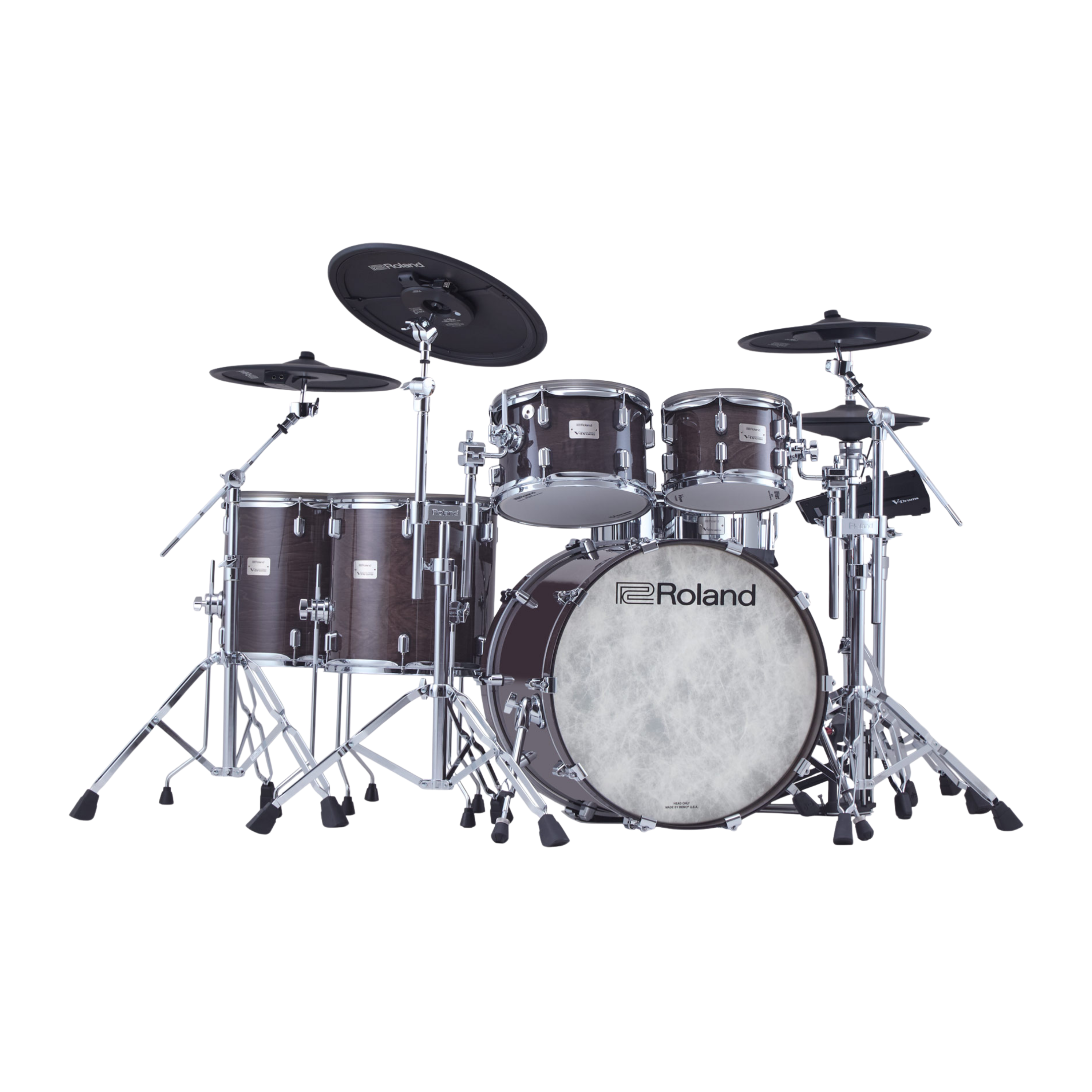 【全新現貨】Roland VAD716 V-Drums Acoustic Design 旗艦級 電子鼓（六粒組真實鼓桶、頂級音源機） 第 3 張圖片｜三峽鼓 / 打擊