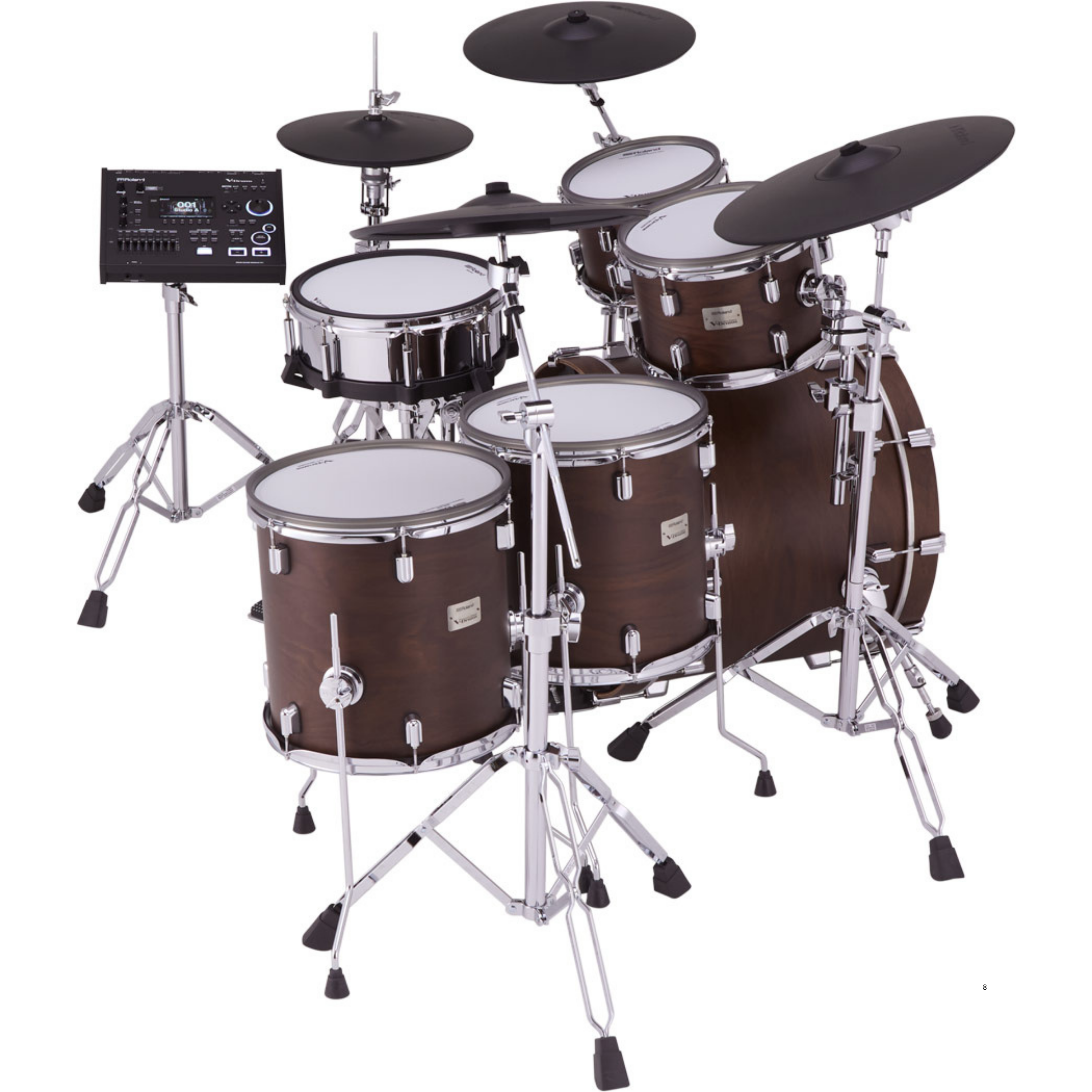 立昇樂器現貨】Roland VAD716 V-Drums Acoustic Design 旗艦級電子鼓