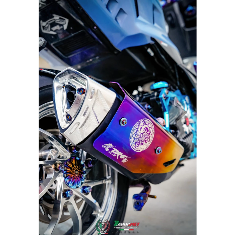 【巴風特 Bpahomet】排氣管 鋁合金 陽極 尾 飾蓋 適用 曼巴 MMBCU DRG JETSL