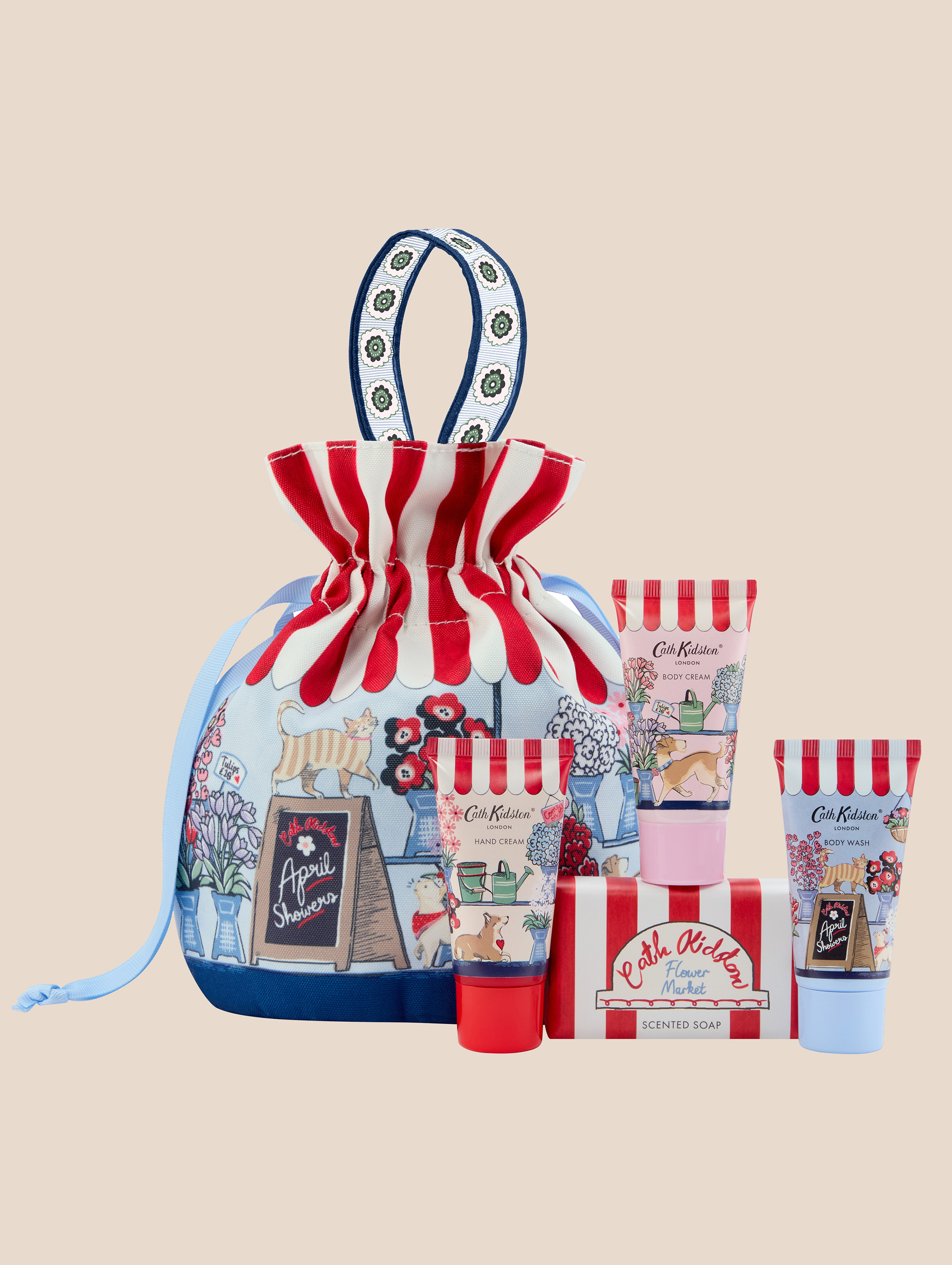 The Flower Market 身體洗護膚收納包