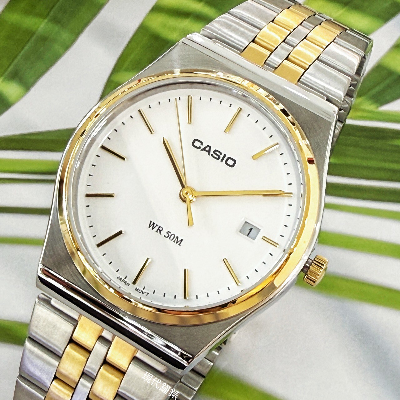 【CASIO 卡西歐】標準型復古設計中性錶MTP-B145SG-7A 35mm 現代鐘錶