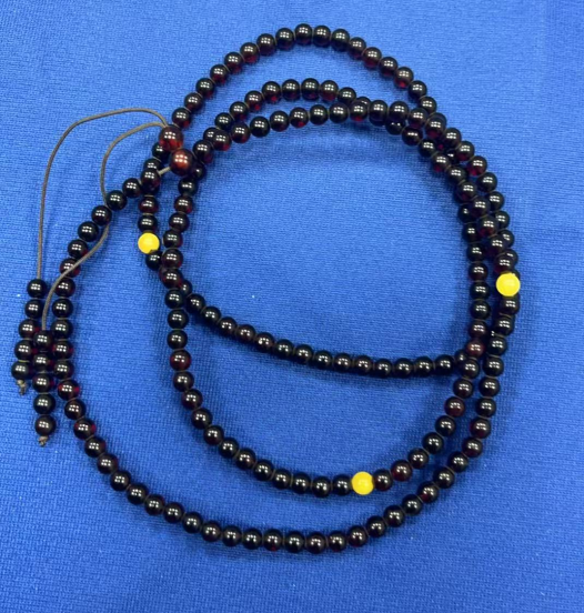 UZ041 B41 血珀108鏈 琥珀：4+ 總長68CM