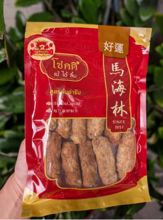 【直播】曼谷唐人街老字號 馬海林 LX020404 原味豬肉鬆條 250g