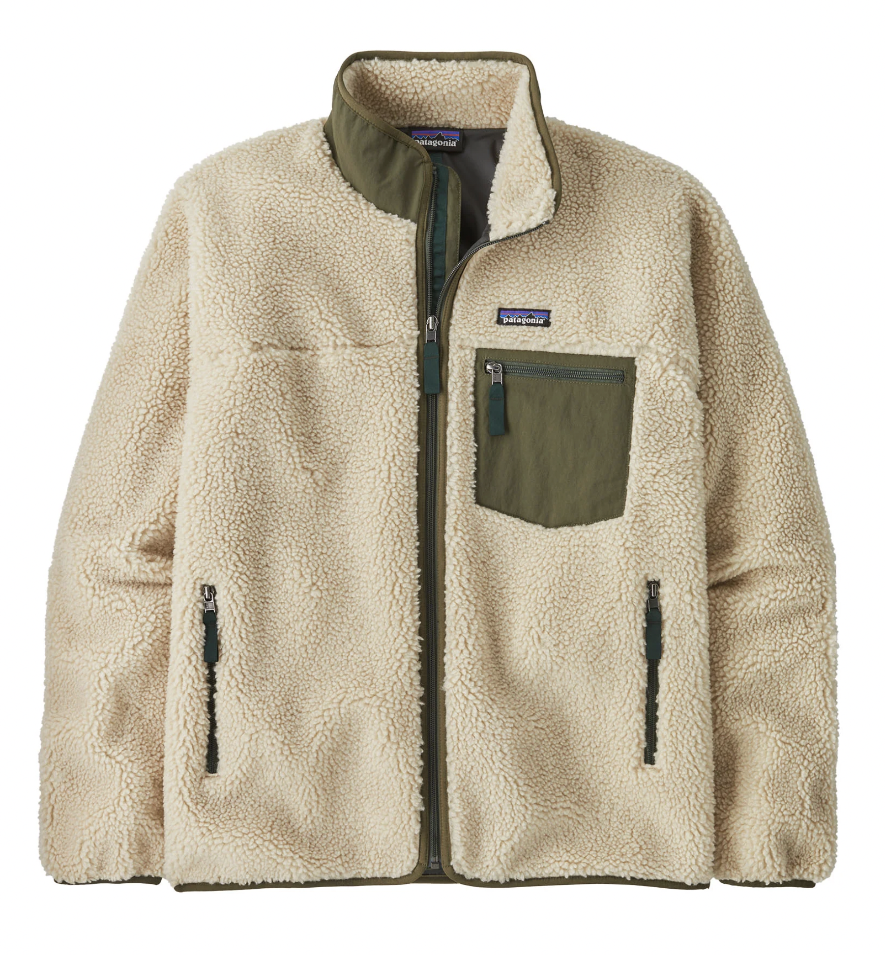 [Instock] Patagonia Classic Retro-X® Fleece Jacket | Ivory Olive