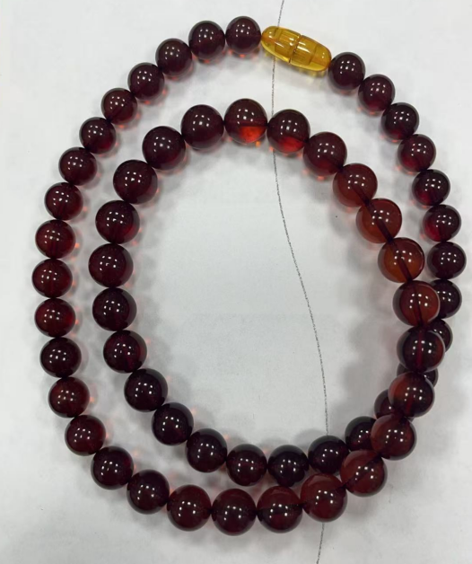 UZ058 B58 血珀媽媽鏈 9+ 總長48CM