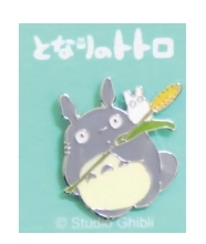 胸針 龍貓 稻穗