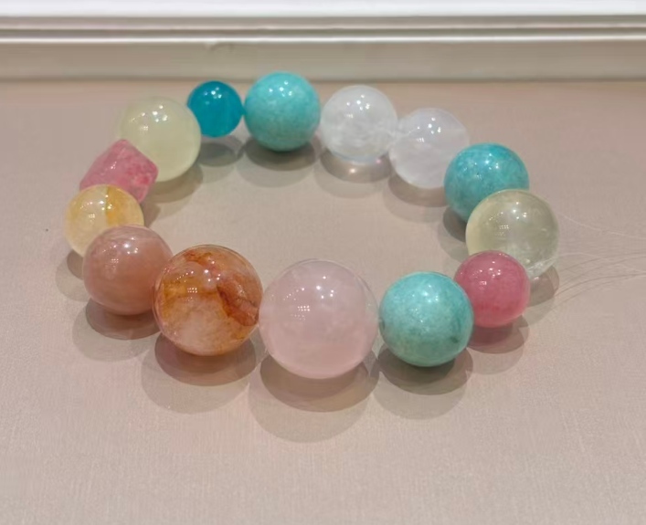 JY031-50702-GC 多寶粉黛大咖水晶 (Q47)