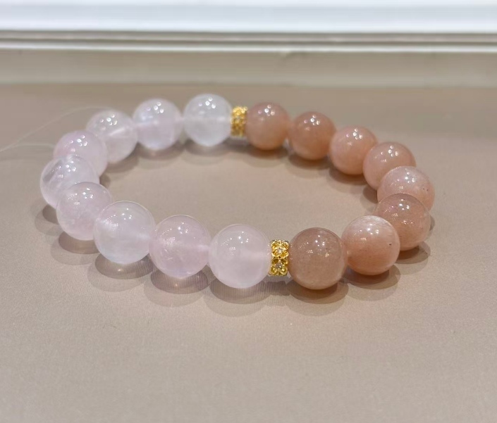 JY119-50729-GC 日月同輝水晶手串 (Q49)