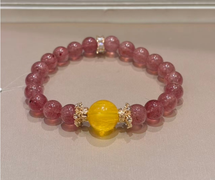 JY089-50715-GC 7A鴿血紅草莓晶水晶 (Q50)