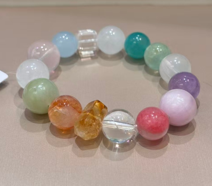 50618-72-XZB-PZ 高定多寶天河石粉晶9-12M (Q59)