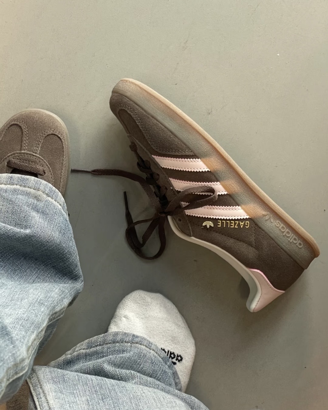 ADIDAS GAZELLE INDOOR 巧克力草莓 淡粉 奶油粉 米色 摩卡 咖啡色 大地色 焦糖底 女鞋 JR2431 / 調貨