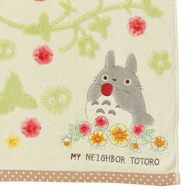 浴巾 龍貓 好多草莓