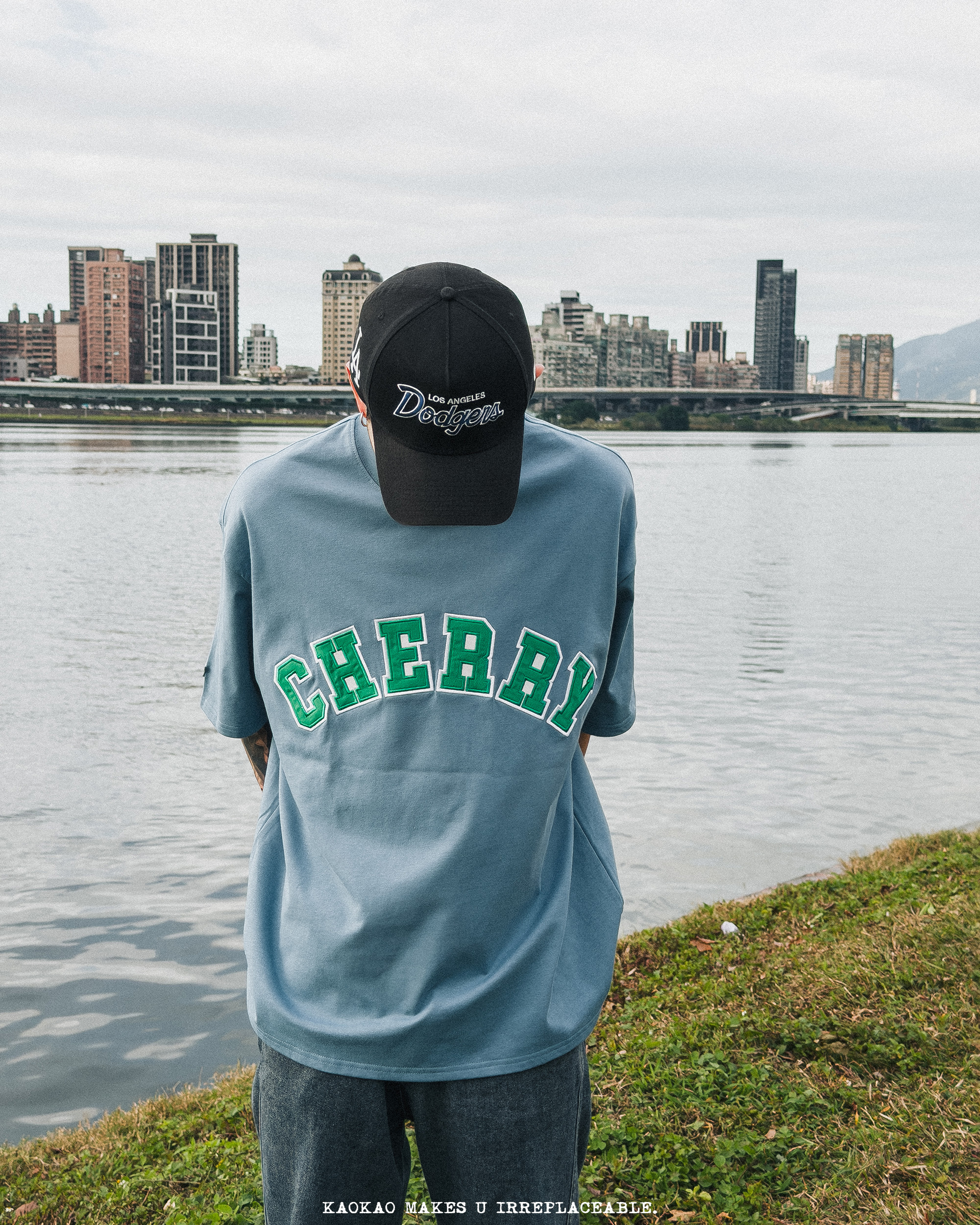 CHERRYBOY CHERRY PATCHWORK TEE【CB24006】