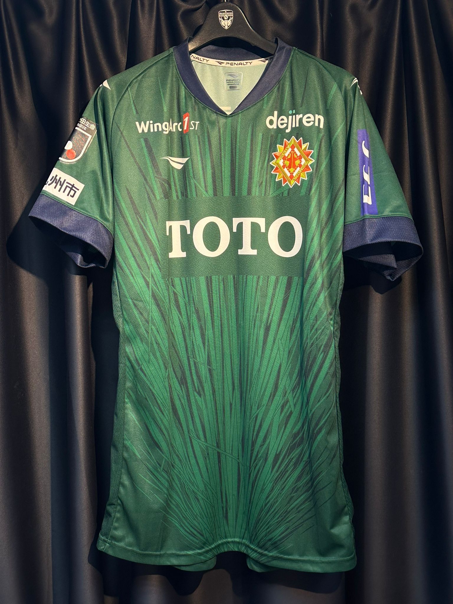 2023 Giravanz Kitakyushu GK AUTHENTIC SHIRT #32 加藤 有輝  ( BRAND NEW  , 10/10)