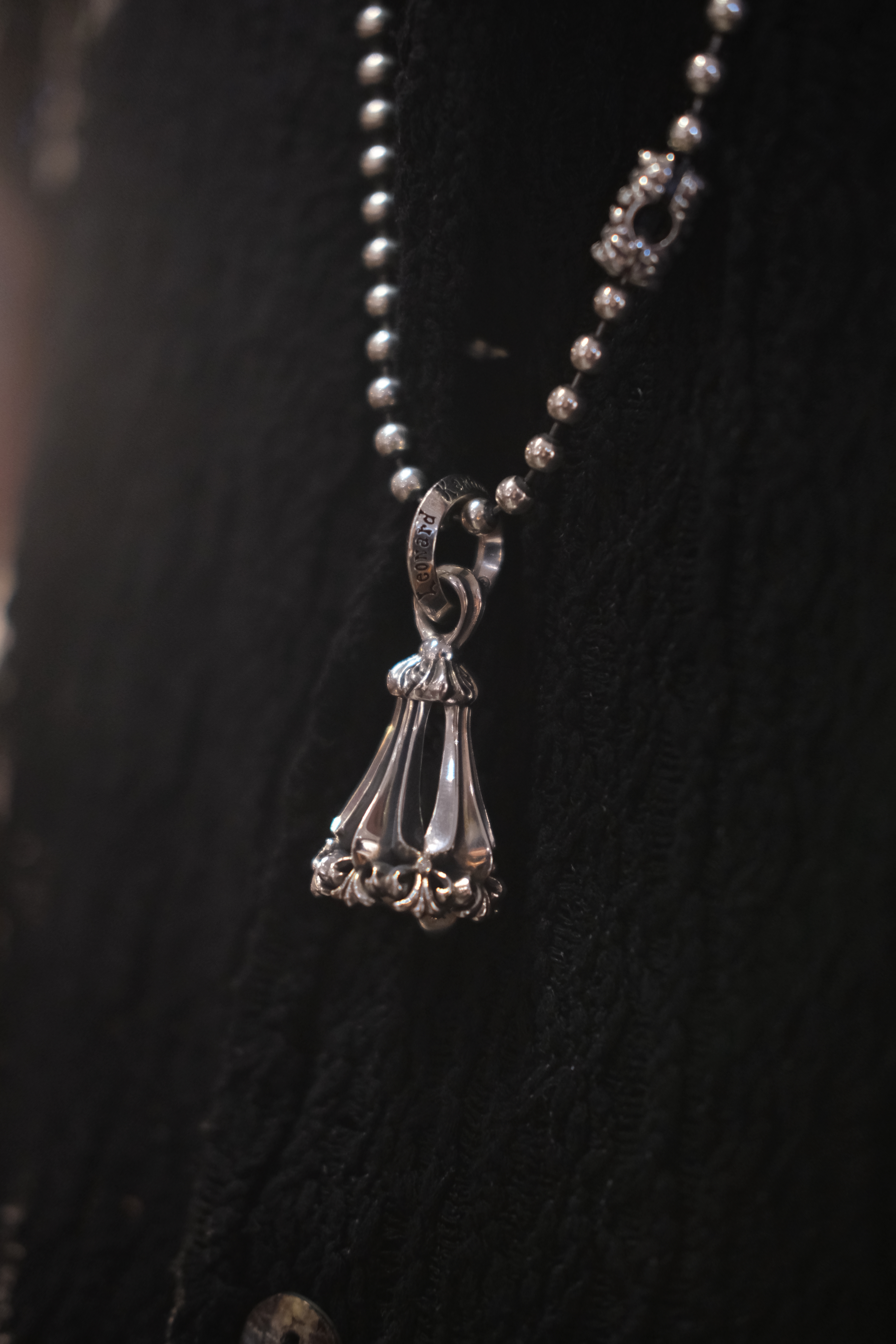 5.0mm Chrome Ball Chain Necklace