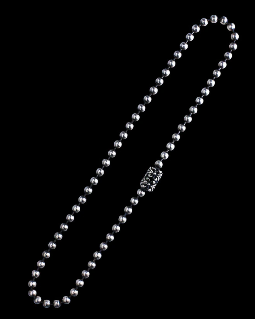 5.0mm Chrome Ball Chain Necklace