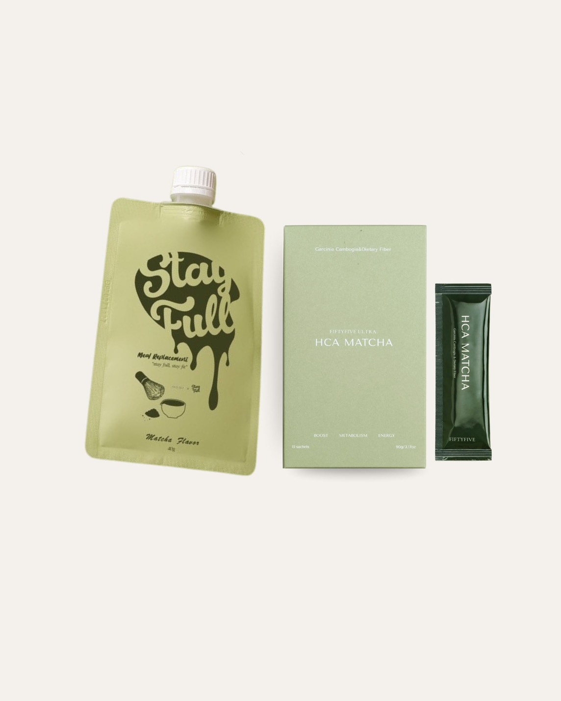 StayFull 抹茶袋餐 x 藤黃果抹茶優惠組合