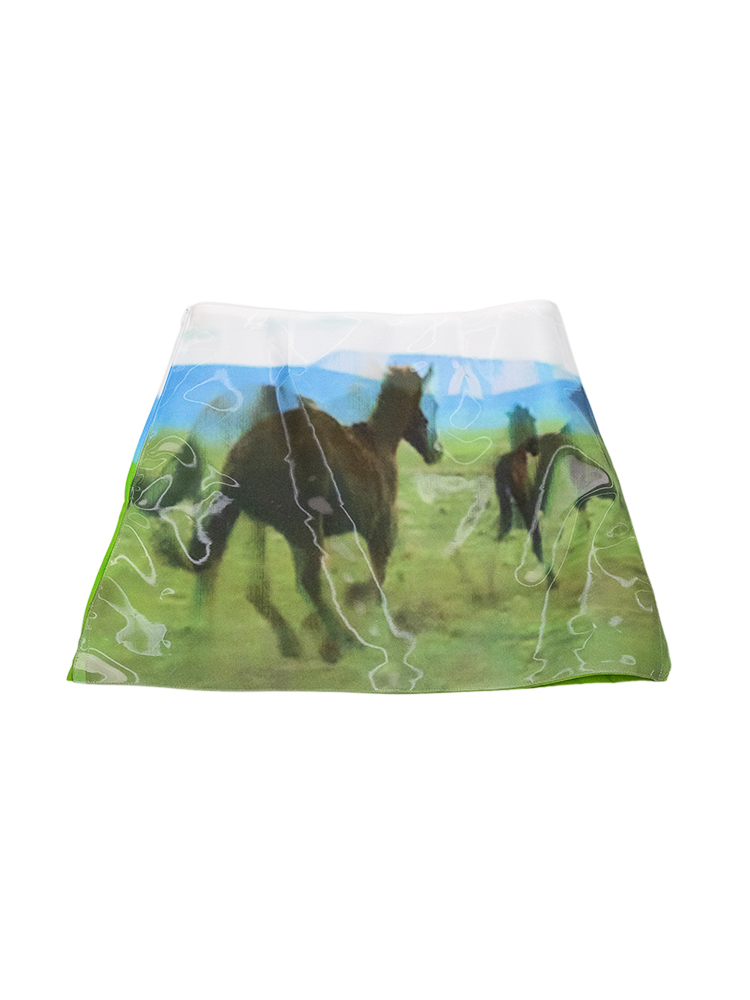 Lenticular Horse Mini Skirt