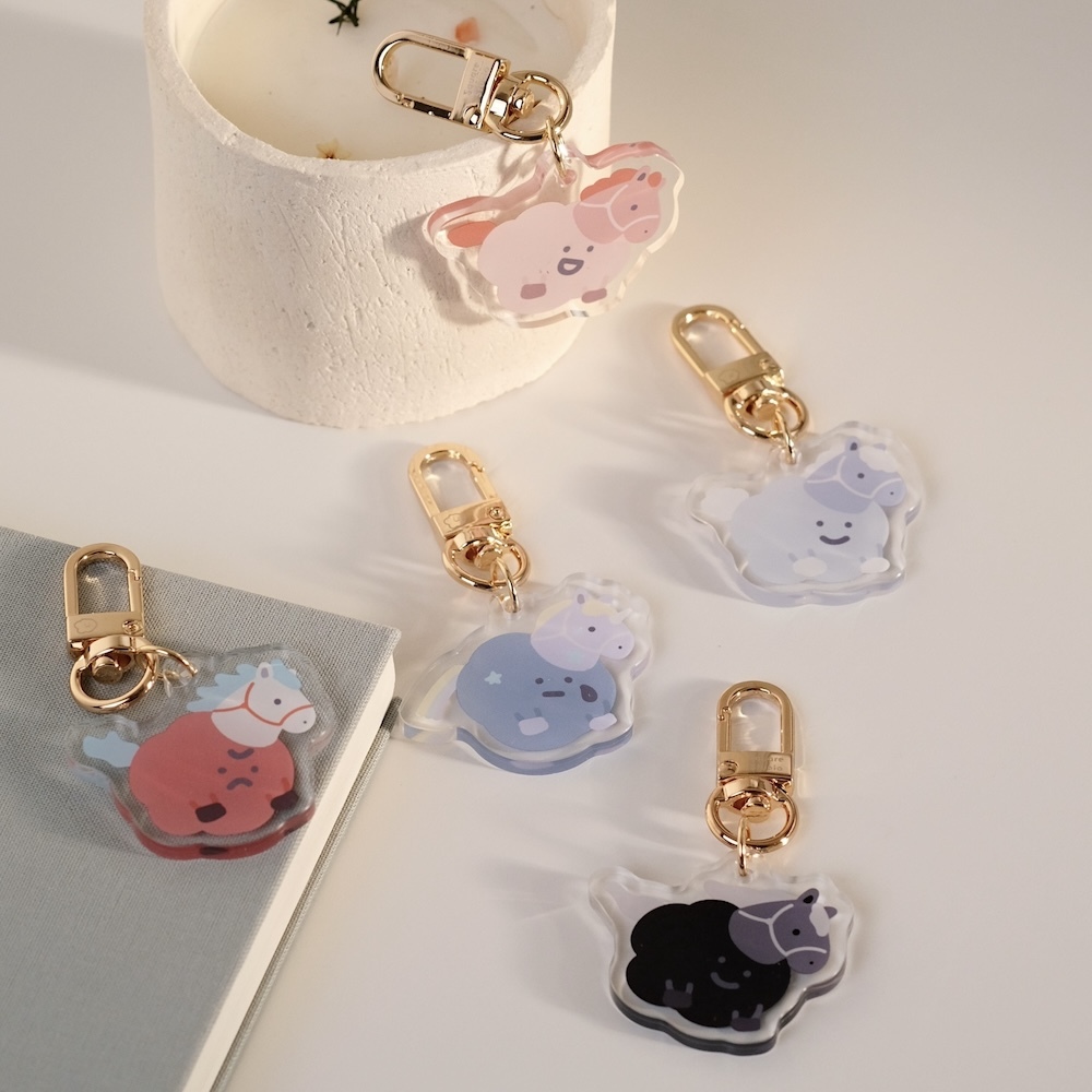 今天你想要搭乘哪隻小馬呢?