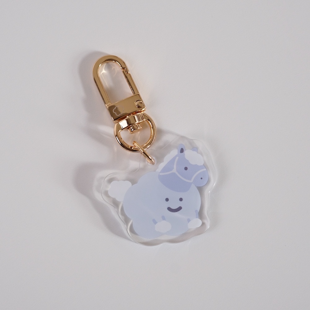 ☁小雲馬喜寶☁ 選這匹柔軟的小雲馬，希望心情天天都能輕飄飄的 :)