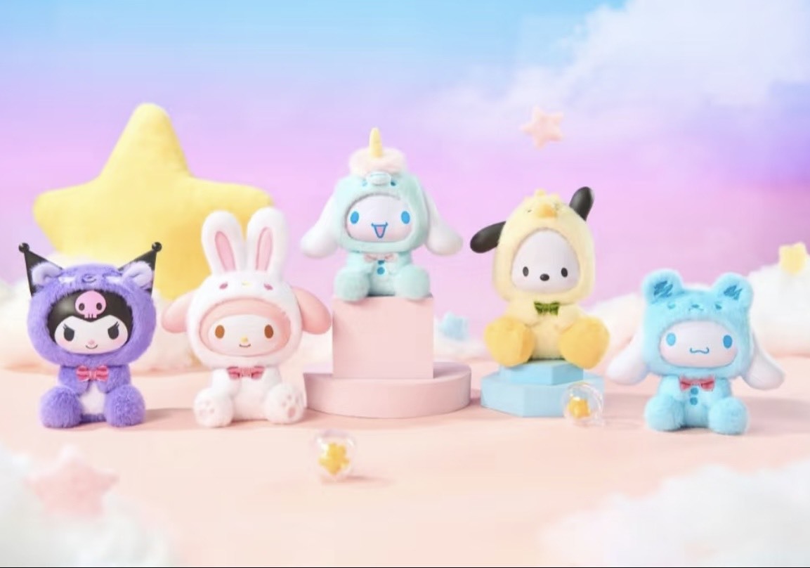 三麗鷗 樂不可支系列 毛絨玩偶 盲盒 庫洛米 美樂蒂 HelloKitty 帕恰狗