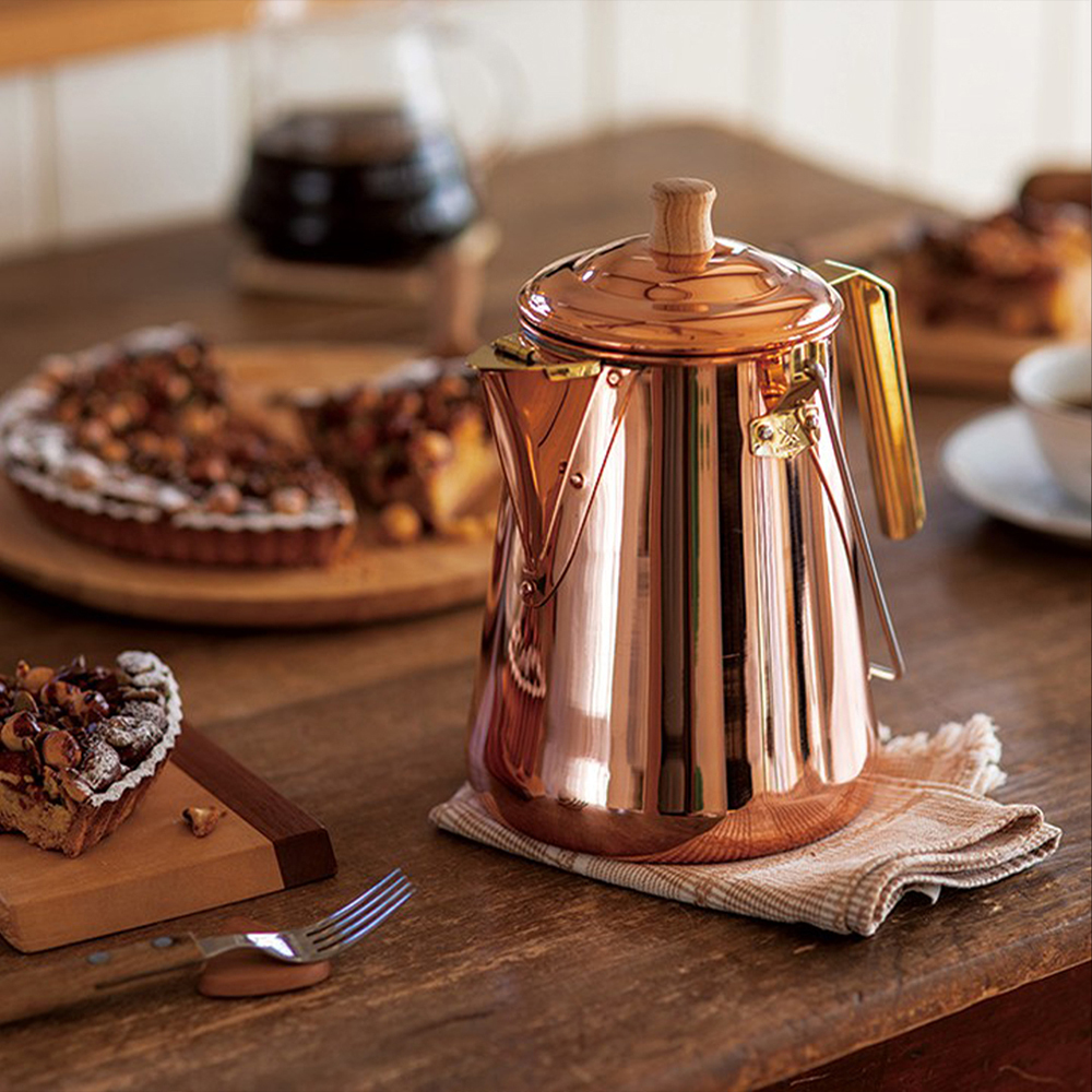 日本FIRESIDE 老奶奶1.8L銅壺