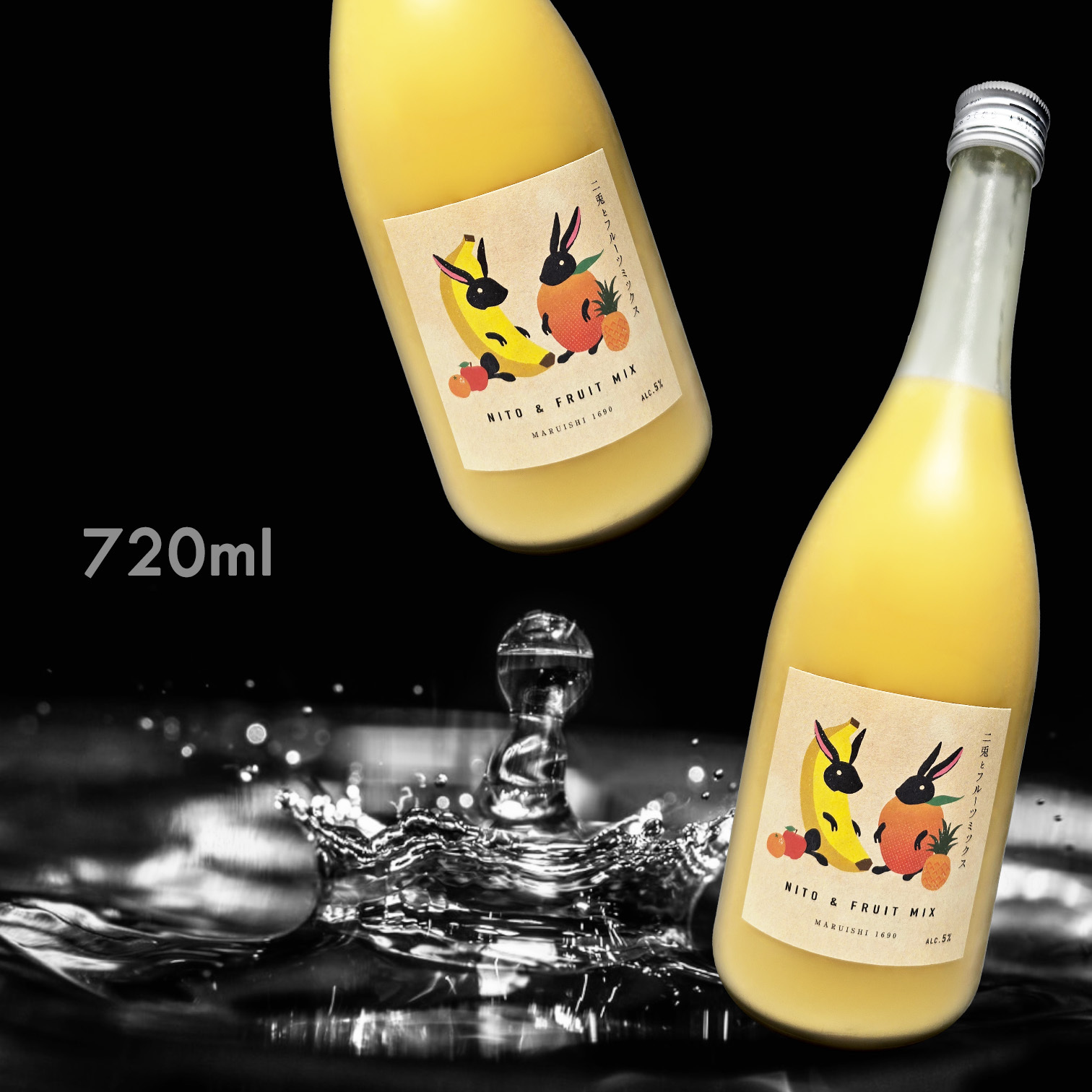 二兔 Nito & Fruit Mix 果酒 (720ML)