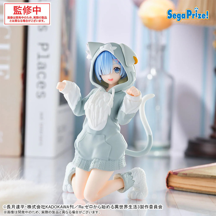 SEGA 代理版 景品 從零開始的異世界生活 Yumemirize 雷姆 貓貓睡衣Ver.