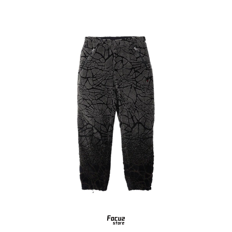 【Focus Store】現貨秒發 Supreme FW22 Week17 Spyder Web Polar Fleece Pant 抓絨褲 黑