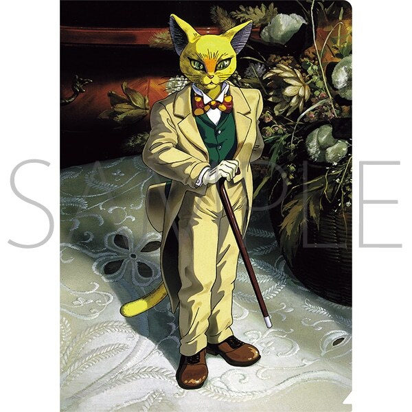 A4透明文件夾 心之谷 貓男爵