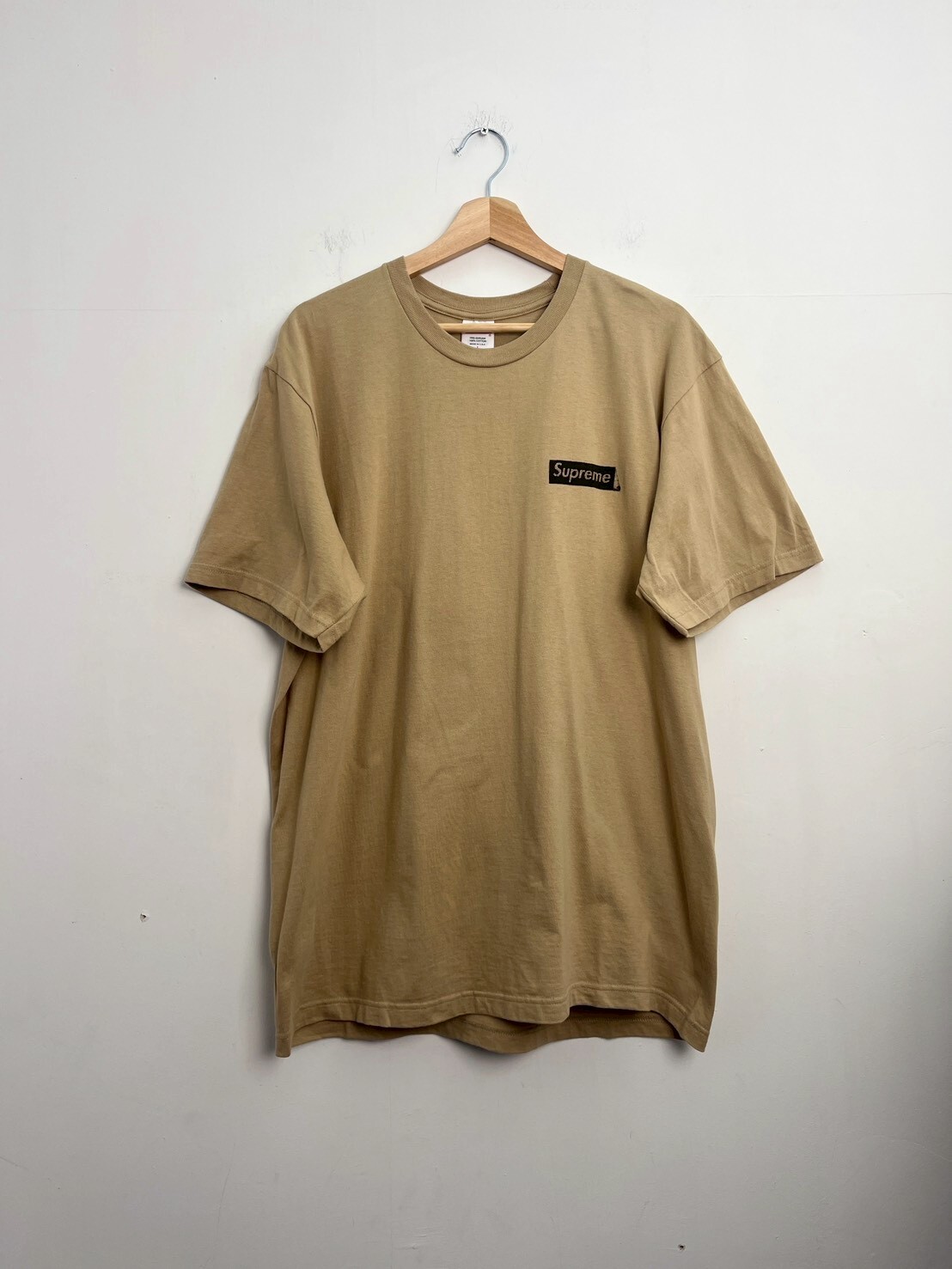 SUPREME 23SS BODY SNATCHERS TEE TAN SIZE L