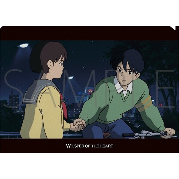 A4透明文件夾 心之谷 雯和聖司