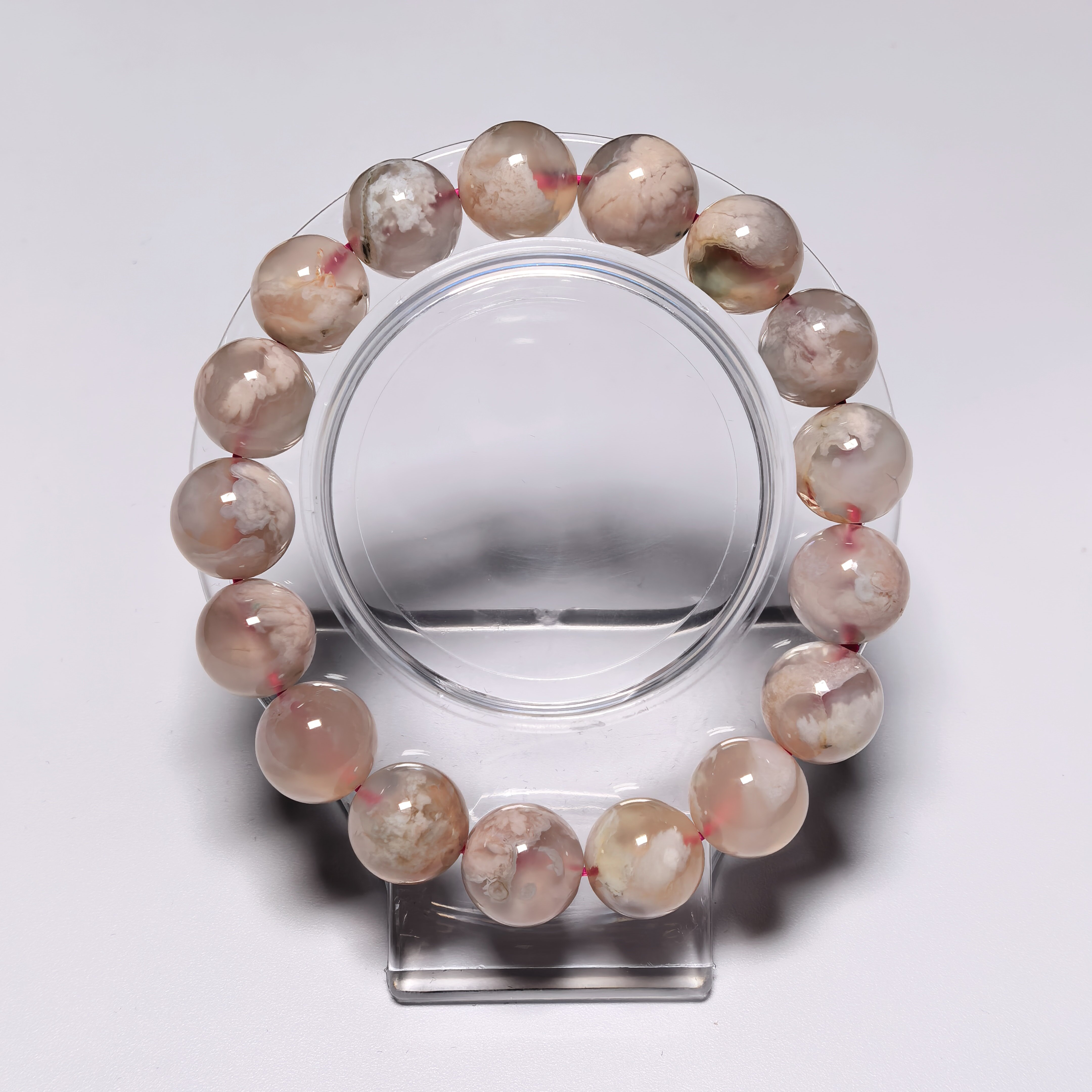 櫻花瑪瑙手串12m CH1503