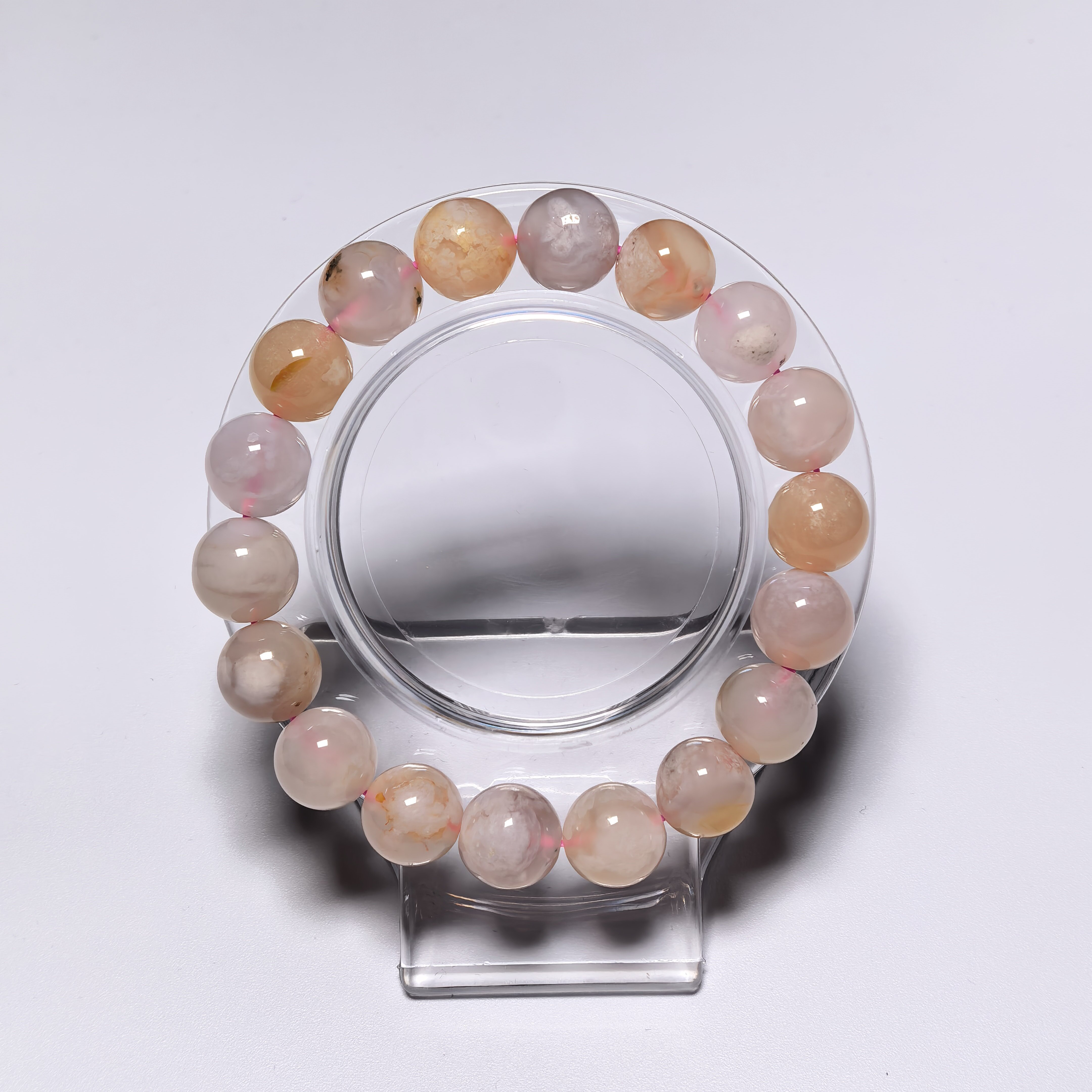 櫻花瑪瑙手串11m-11m+